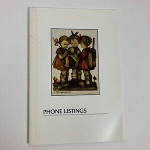 Vintage Hummel Phone Listings Book HTF Rare 5‎ x 8"